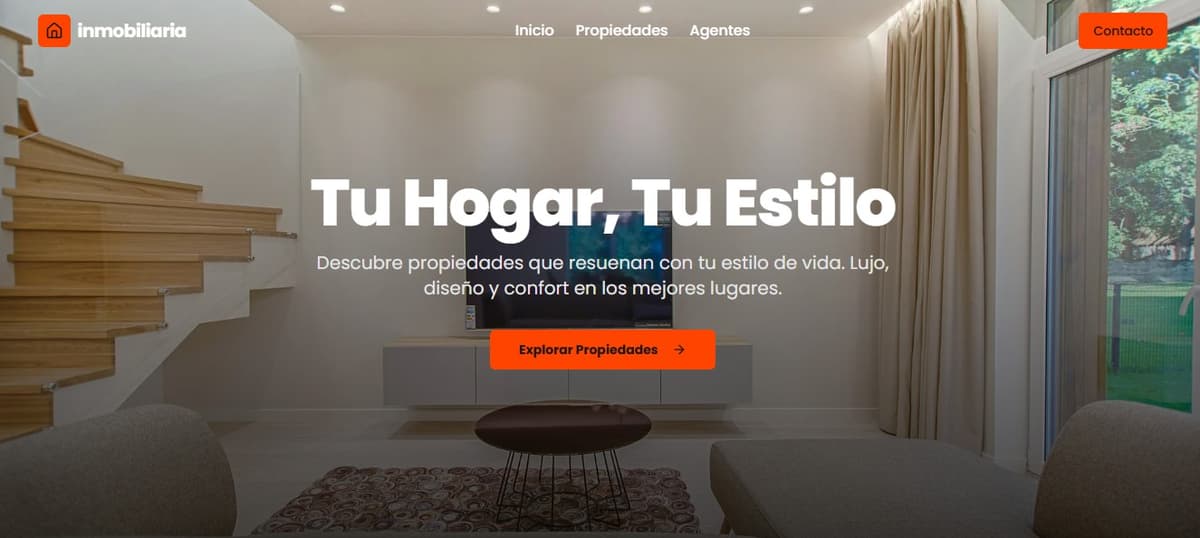 Plataforma inmobiliaria con propiedades que resuenan con tu estilo de vida. 