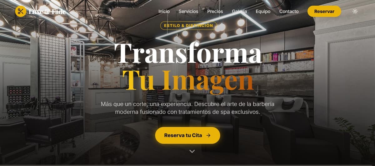 Descubre el arte de la barbería moderna fusionado con tratamientos de spa exclusivos. 